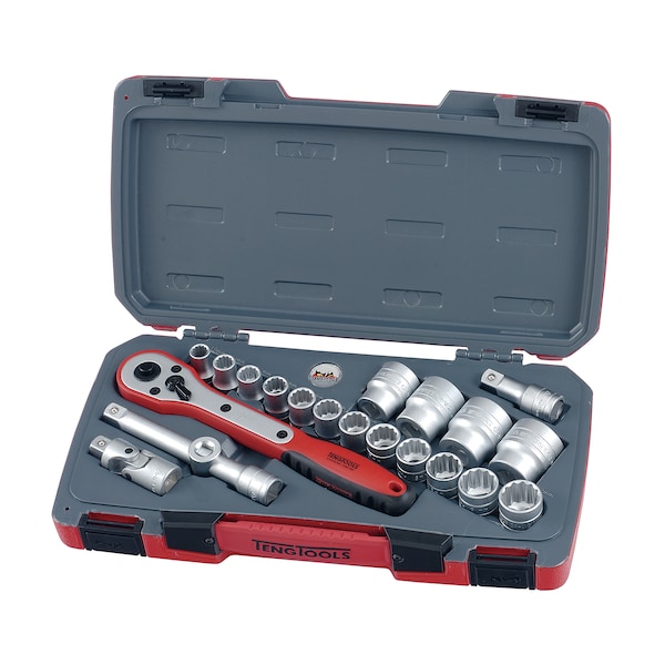 T1221 - 21 Piece 1/2" Drive Socket Set